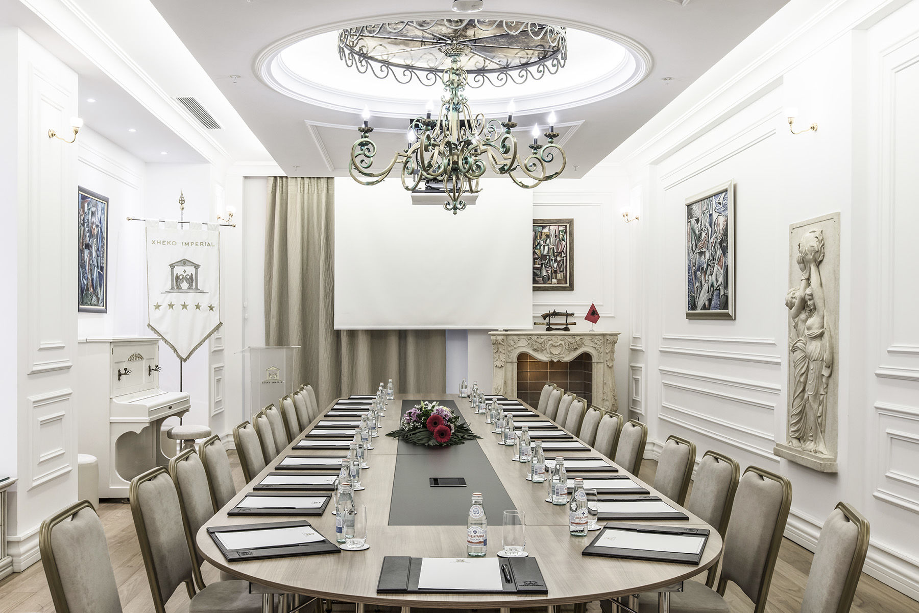 טיראנה Xheko Imperial Luxury Hotel & Spa מראה חיצוני תמונה